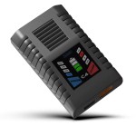 ToolkitRC Cargador de batería compacto 50W 4A LIHV LiFe 2-4S NIMH/NiCD 5-8S 4 niveles para accesorios de drones de carreras